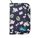 Passport Wallet Holder for Men&Women,RFID Blocking Travel Waterproof Credit Card&Money Bag Multifunctional Family Zipper Cellphone Accessories Storage Boarding Passes Organizer (Flamingo)