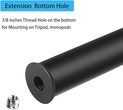 Miniatura 4 de Trípode Centro Columna Extensión Extensor Telescópica 2 Sección Polo Rod para Foto Studio Monopod Cámara DSLR