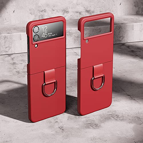 Protection Galaxy Z Flip 4 antichoc étui rigide anneau fin