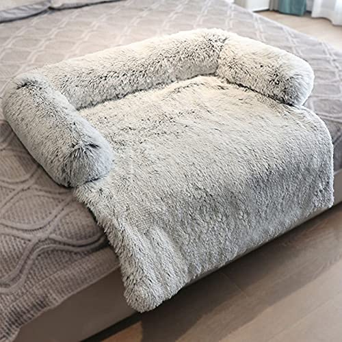 ZS ZHISHANG Large Plush Dog Kennel Dog Bed Mat