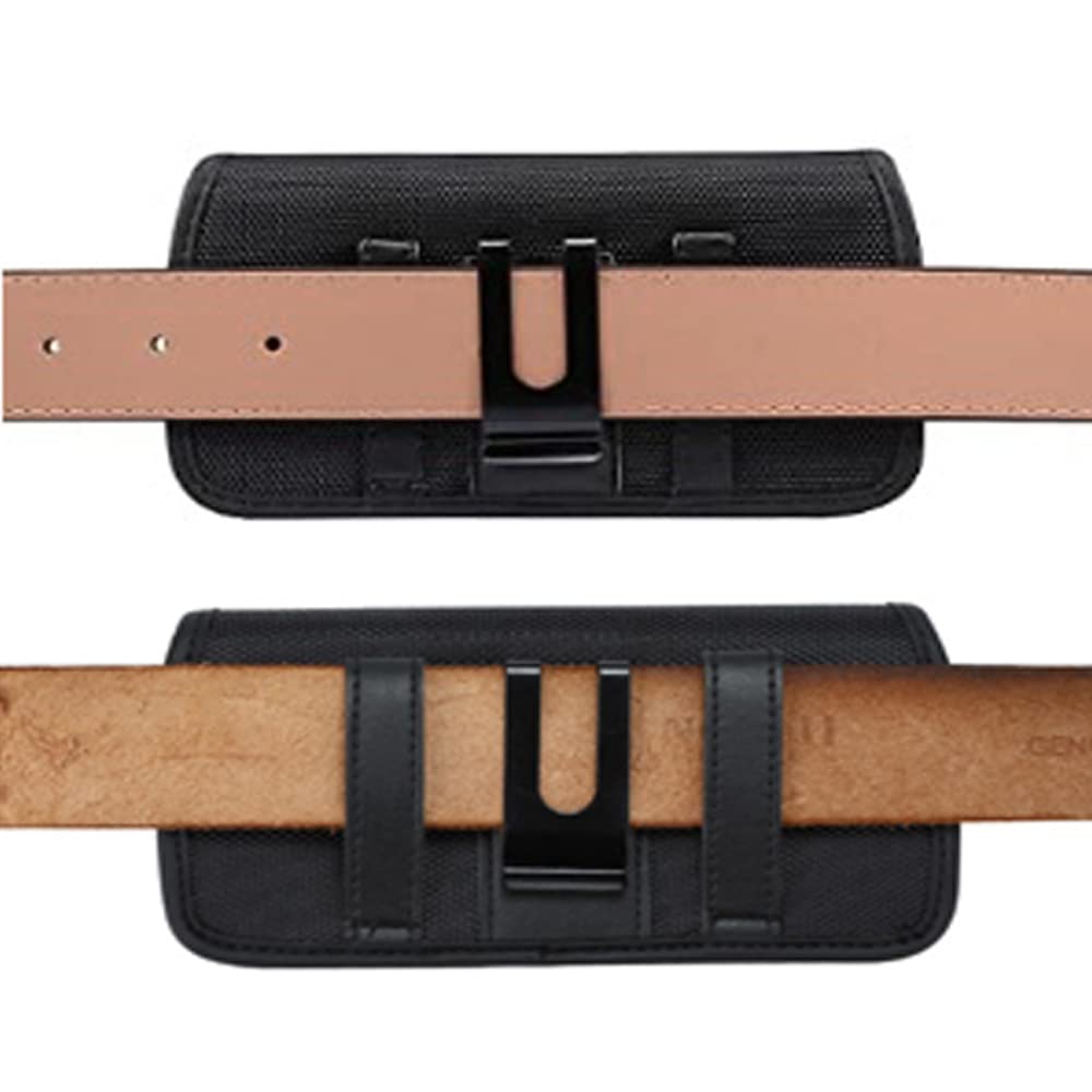 Pouch Case Compatible for Verve Connect/Consumer Cellular Verve Connect Car Mount Phone Stand with Holster Pouch with Belt Clip Loop (Red 3in1Ring +Horizontal Pouch)