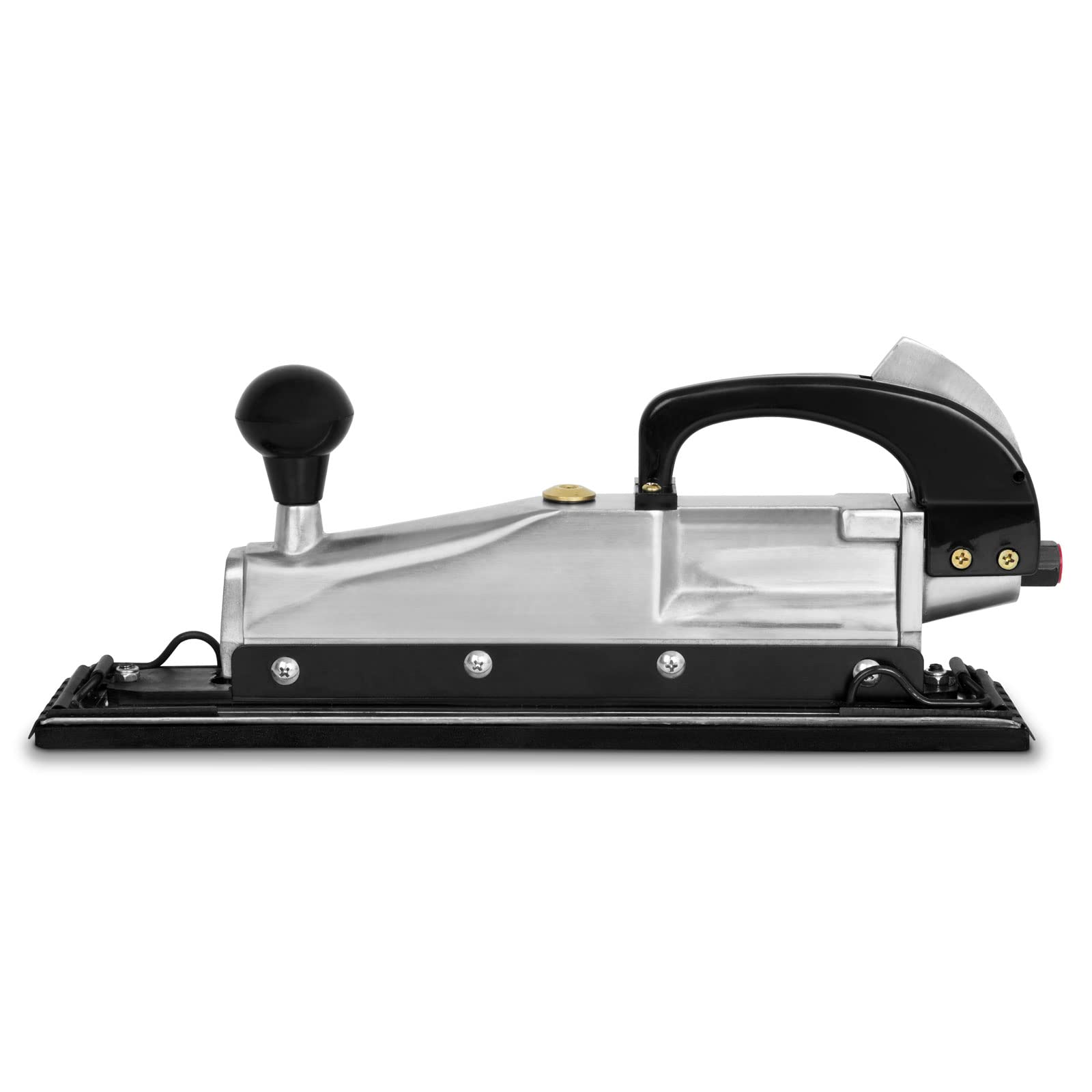 EBERTH Druckluftschleifer, Schleifmaschine mit 407x60mm Schleiffläche, Druckluft Werkzeug, Schleifgerät mit 1/4" Schnellkupplung, Profi Schwingschleifer aus Aluminium für die KFZ Werkstatt