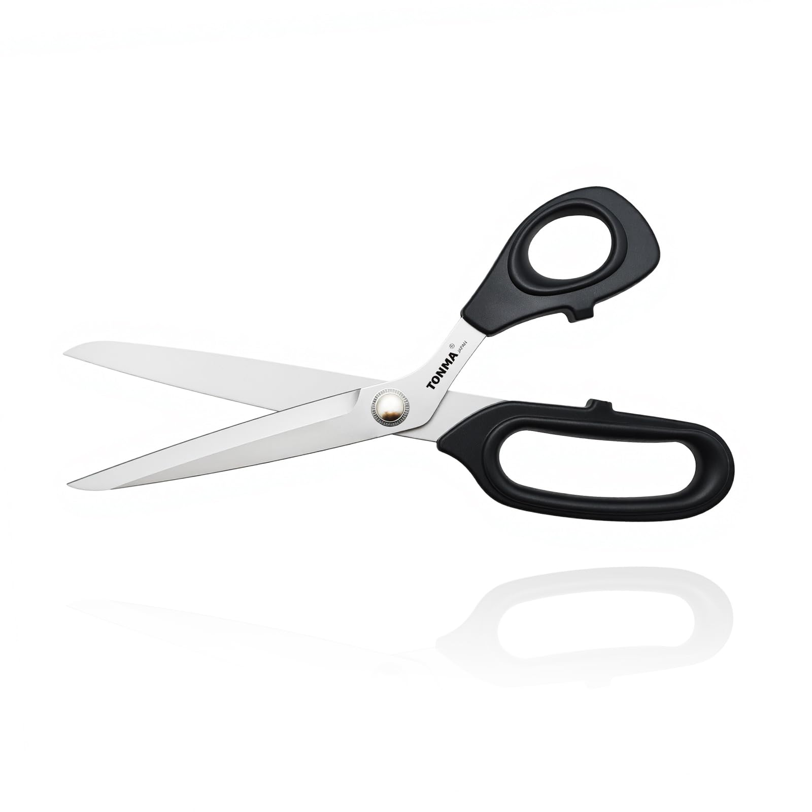 TONMA Sewing Scissors [Made in Japan] 10-Inch(25cm) Precision Ultra Edge Fabric Scissors, Japanese SG2 Stainless Steel Dressmaker Tailor Shears for Cutting Cloth Denim, Right Handed