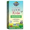 Garden of Life Vegetarian Multivitamin Supplement for Kids, Vitamin Code Kids Chewable Raw Whole Food Vitamin with Probiotics, 60 Chewable Bears