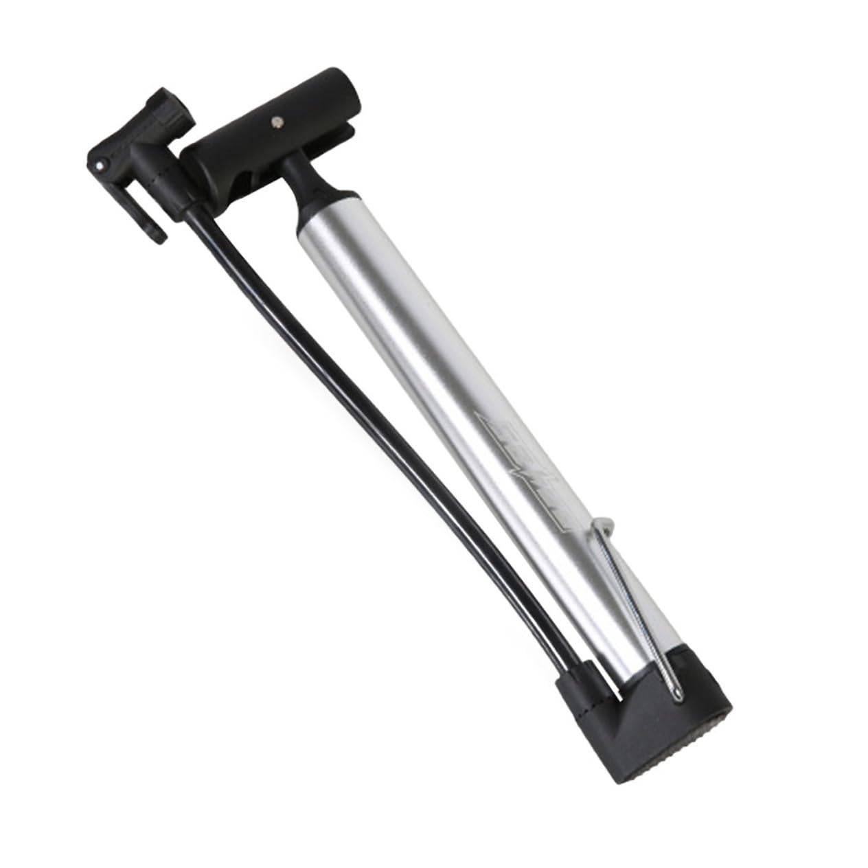 NAMOARLY Small Bike Pump Portable Tire Inflator Clip Floor Pump for Bikes Motorcycles Balls