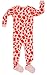 Elowel Baby Girls footed Giraffe pajama sleeper 100% cotton 18-24 Months Pink