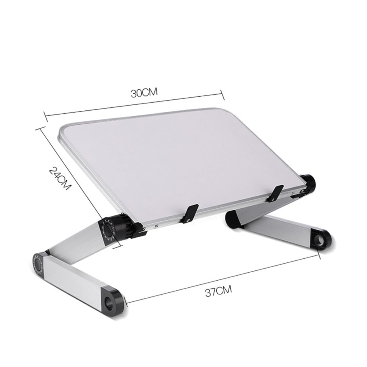 Soporte para Portátil Ajustable Ergonómico con Ventilación para Laptop y Tablet, Inclinación y Elevación Regulables