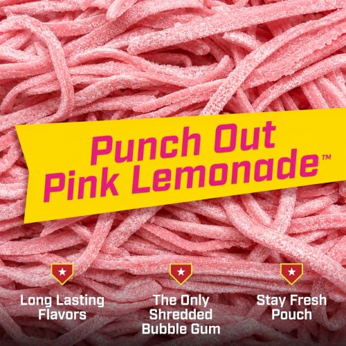 Big League Chew Pink Lemonade - Chewing Bubble Gum Pack of 3, 2.12 oz - image 3