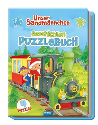Trötsch Unser Sandmännchen Geschichten-Puzzlebuch: Beschäftigungsbuch Entdeckerbuch Puzzlebuch