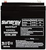 Beiter DC Power12V 5AH SLA Battery Replacement for Ion Audio Job Rocker Sound System, ion Speaker,12...