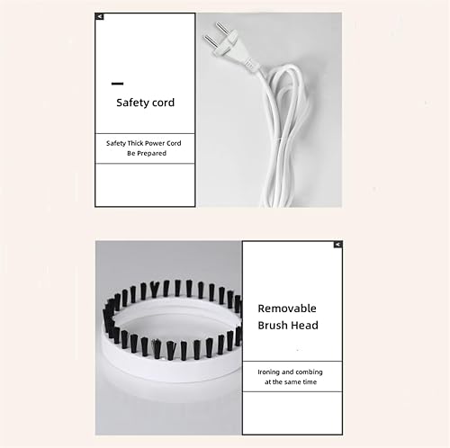 Miniatura 8 de DAUTAI Hand Held Portable Travel Garment Steamer, Rapid Heating 2 in 1 Fabric Wrinkle Remover And Clothing Iron, for Clothes Powerful Dry Steam,