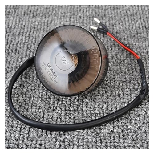 Feu arrière LED étanche rond rouge haute luminosité pour ATV