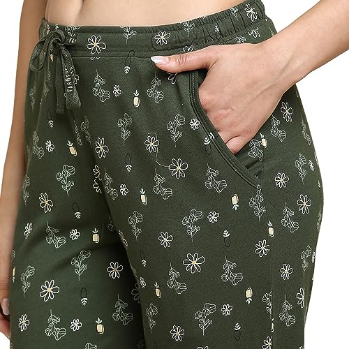 Image of Van Heusen Relaxed Fit Functional Pocket Ultra Soft Allover Print Lounge Pants - Available in Pack of 1 & 2