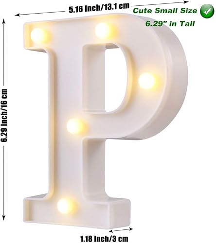 Miniatura 2 de Luces LED de marquesina, 26 letras iluminadas, letras del alfabeto, producto perfecto para luz nocturna, boda, cumpleaños, fiesta, hogar, bar,