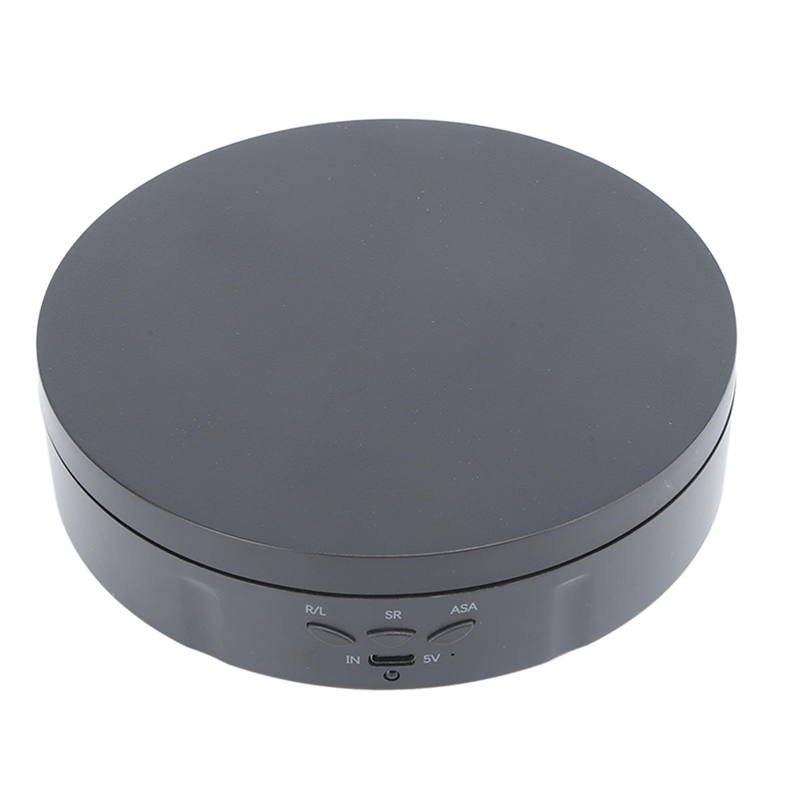 Présentoir Rotatif motorisé avec Télécommande, Plateau Tournant électrique à 360 Degrés Base Tournante Automatique à 3 Vitesses pour Produits de Photographie, Bijoux, Modèle 3D,