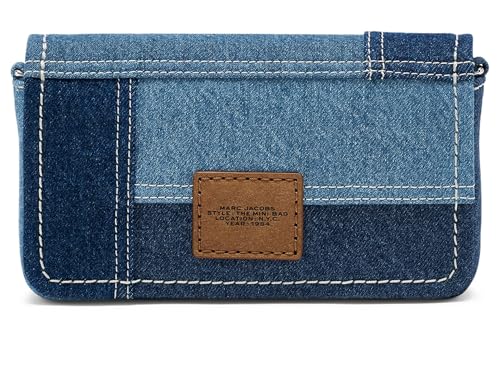 Marc Jacobs The Mini Bag Blue Denim petit sac à main bandoulière