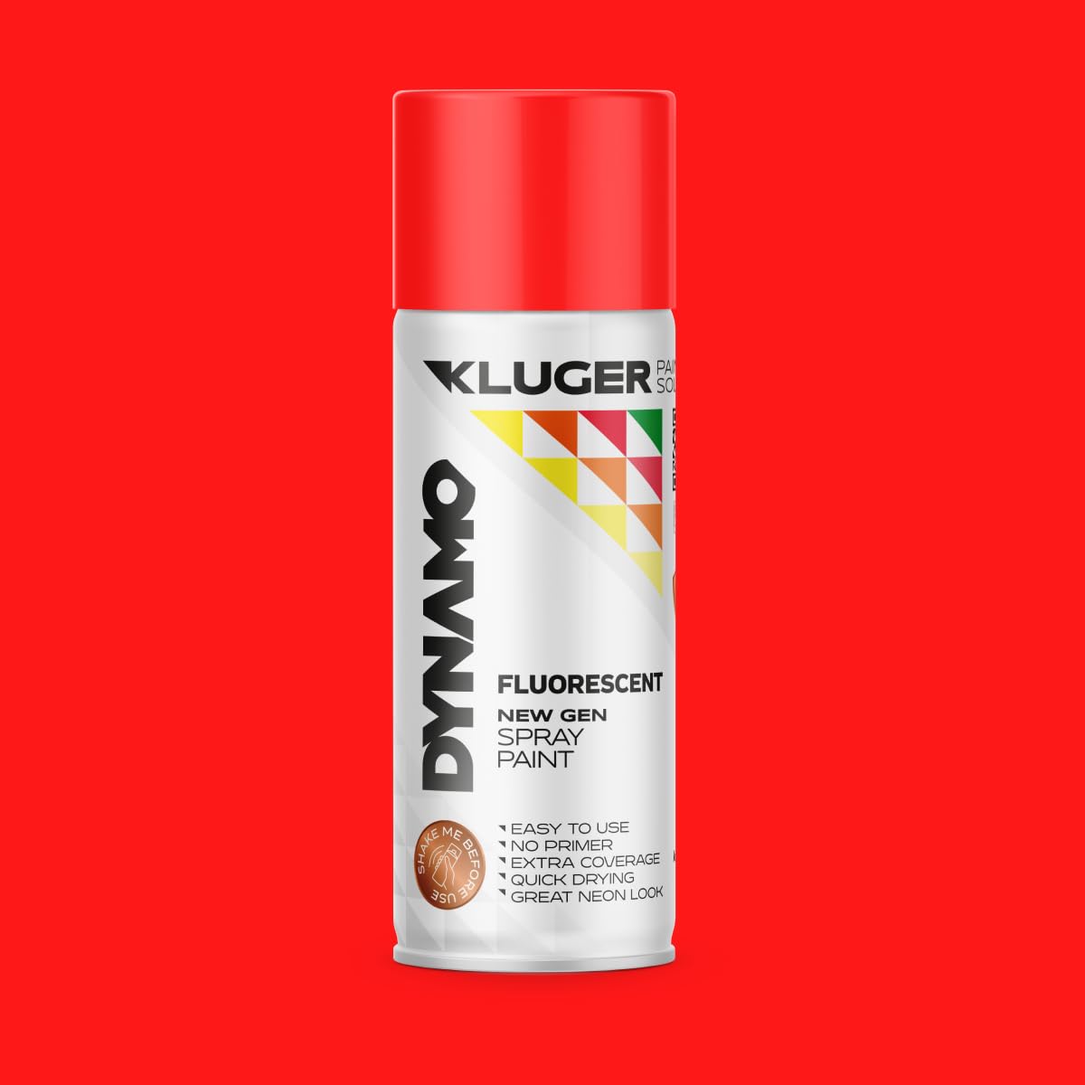 Kluger Floresan Kırmızı Sprey Boya 450