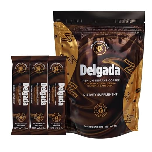 Delgada Instant Coffee with Garcinia Cambogia