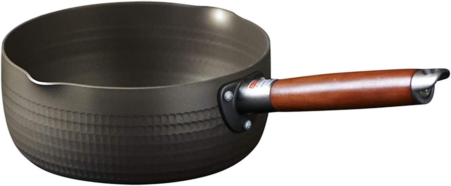 Milchpfanne,Kleiner Kochtopf, Milchtopf for Instant-Nudeln for Big Bones-Suppe, Nudeln aus Aluminium, Topf for Milchtopf im Kantinenstil bis spät in die Nacht