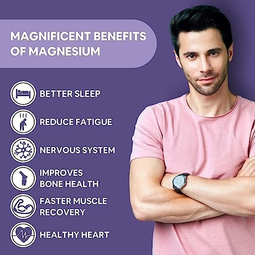 Miniatura 3 de Suplemento de citrato de glicinato de magnesio 1814.18mg por porción - 60 tabletas vegetales