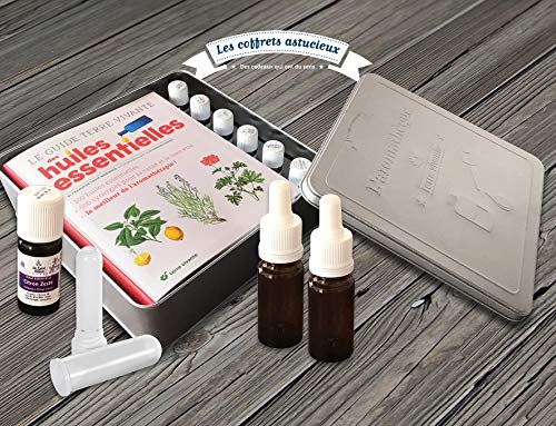Télécharger L'aromathèque Terre vivante : Avec 3 huiles essentielles, 1 fiole à pipette, 1 fiole compte-goutte livre En ligne