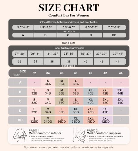 FANCYGLEE Jelly Wireless Push Up Bra Seamless Comfortable Full Coverage Bra - image 6