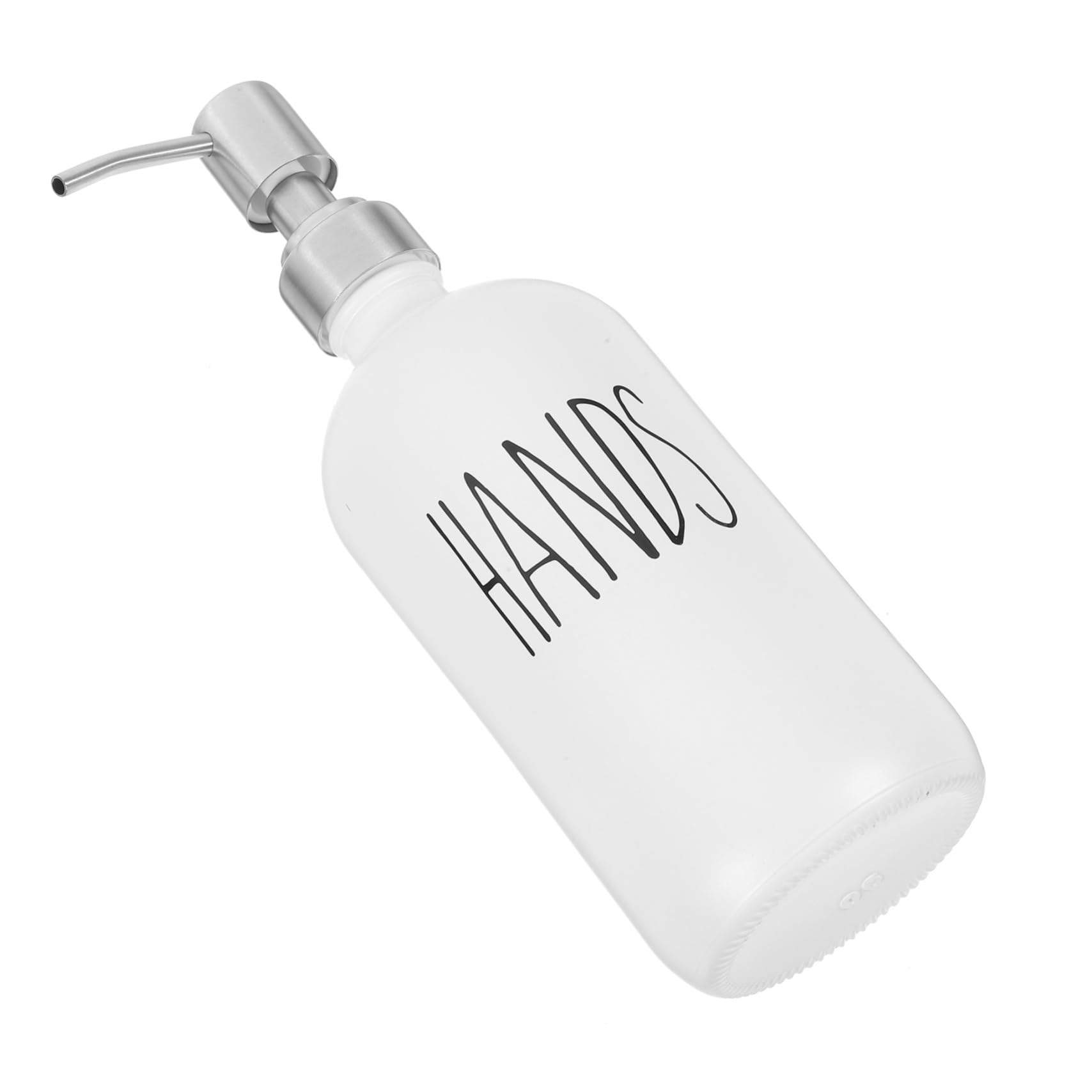 MAGICLULU 5 Stück Glass Seifenspender mit Pumpe Nachfüllbarer Seifenspender für Bad und Küche Leckfrei Design für Lotion und Shampoo