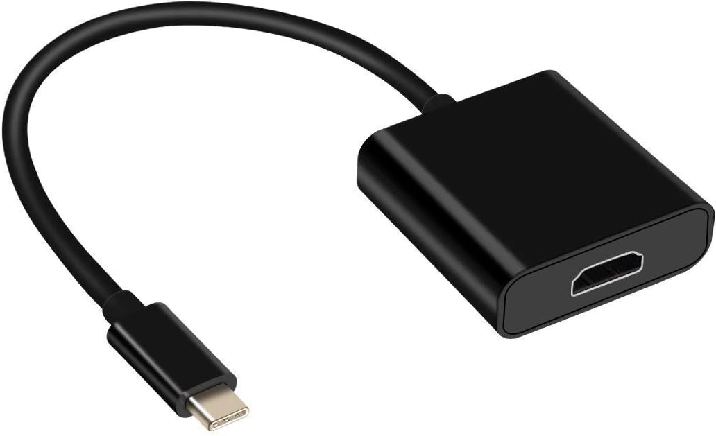 USB C 3.0 to HDMI Adapter,Weduda Type C to HDMI 4K 30HZ(Thunderbolt 3 Compatible) to Apple MacBook Chromebook,DELL XPS 13 & 15,HP,Samsung,Microsoft Telphone with Display or Projector and More