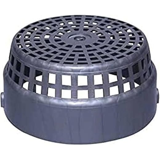 CAMCASA 6 Inch Plastic Cowl Cap for Chimney Exhaust Pipe V