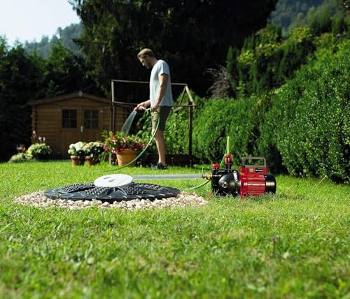 Einhell Gartenpumpe GC-GP 6040 ECO (600 W, max. 3.6 bar, 4000 L/h Fördermenge, Wasserfüllanzeige,...