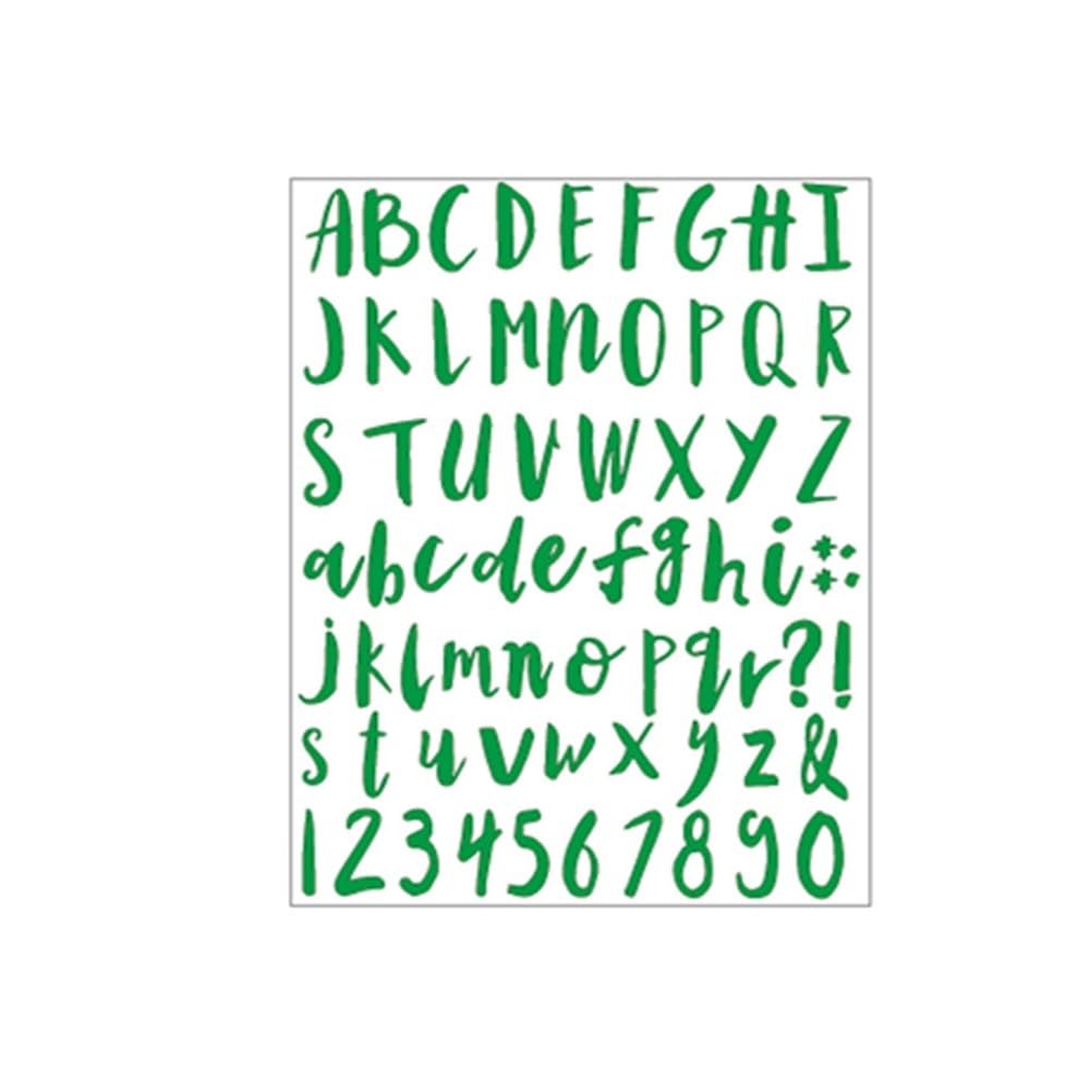 10 Sheets Waterproof Alphabet Stickers - Self-Adhesive Letters for Scrapbooking, Party Decorations, and Craft Projects(Color7)