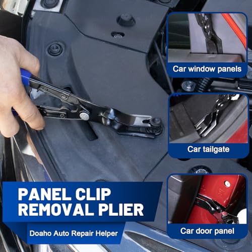 image for Doaho Car Clip Removal Tool, 3 Pcs Panel Clip Pliers Set Fastener Remo