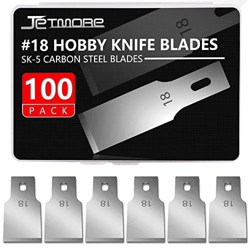 Jetmore(WFbgA) Exacto Hobby Blade #18 NtgiCtu[h ֐n 100pbN DIY///g~O/Jbgp[{bNXt
