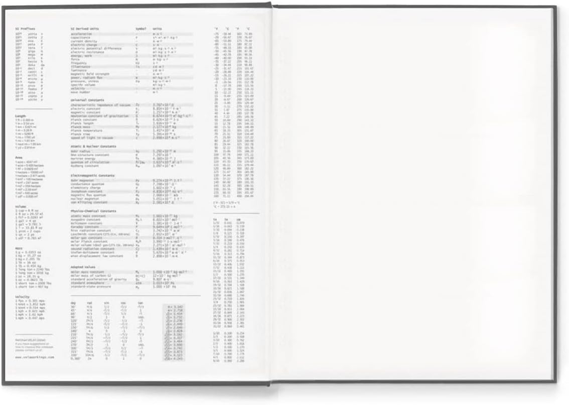 Vela Sciences E7 Expanded Hardcover Lab Notebook, 9.25 x 11.75 in (23.5 x 30 cm), 144 Pages, Permanent Bound, 70lb Heavyweight Paper (3-Pack, Dot +)