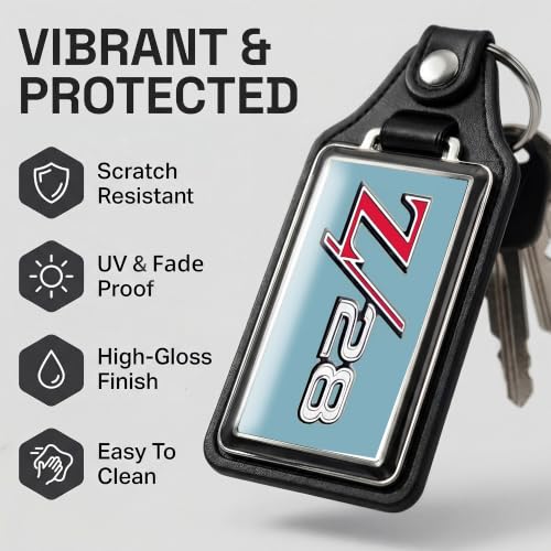 Image of Brotherhood Car Key Chain for Camaro - Classic Models Keychain