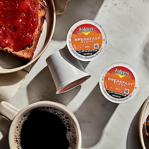 Image of Folgers K Cups (Breakfast Blend, 12 Count (Pack of 4))