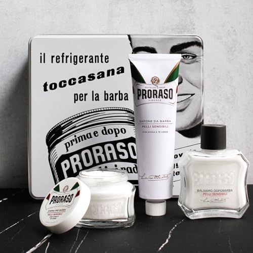 Image of Proraso Vintage Toccasana Tin Gift Set, 5.2 Oz