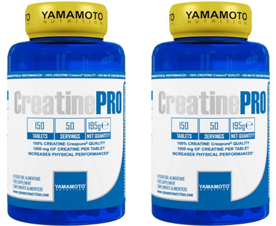 Creatine Pro 150 compresse (2 confezioni) - creatina monoidrato Creapure