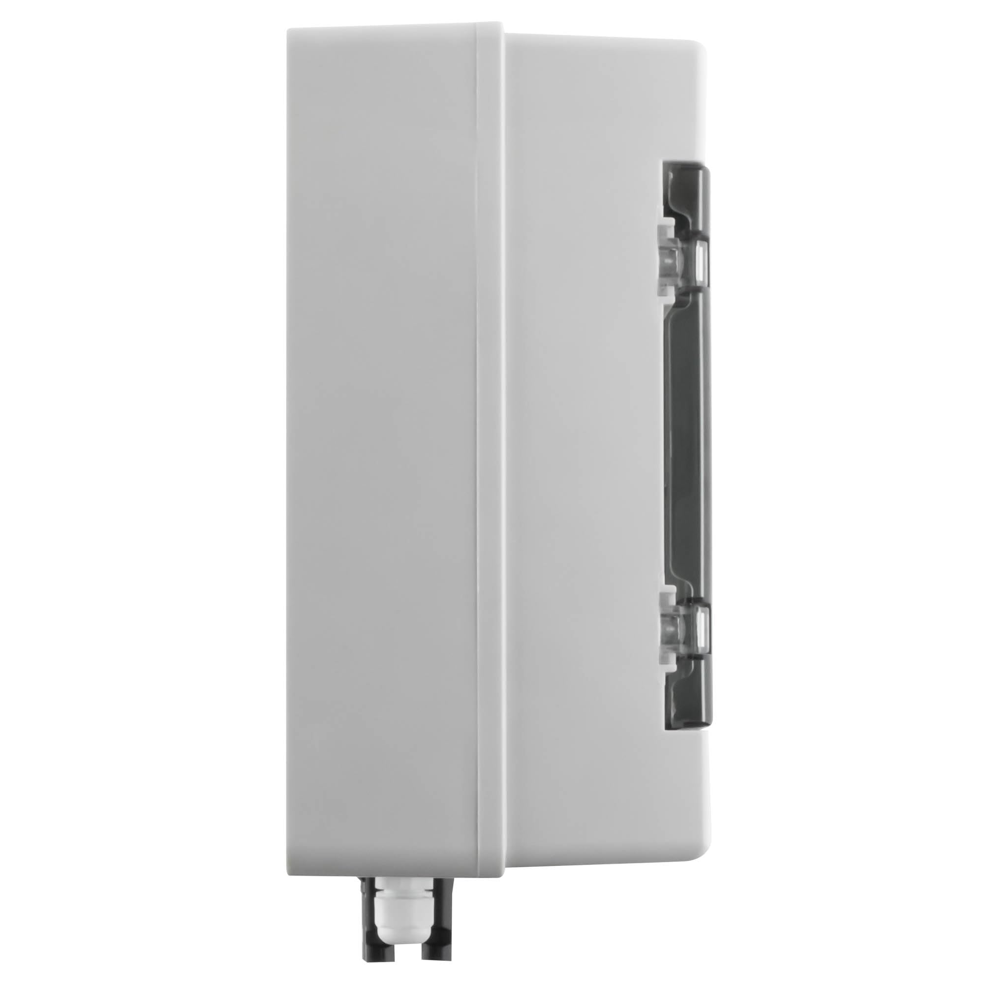 SeKi AC/DC 1 łańcuch 3P DC, 4P AC T2 skrzynka przyłączeniowa solarna ochrona przed przepięciem/ochrona odgromowa 32 A 1000 V; obudowa natynkowa IP65 12 modułów; fotowoltaika PV