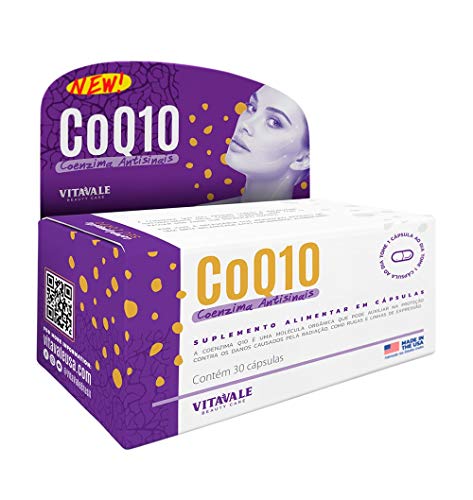 Coenzima Q10 (CoQ10) 100mg Vitavale 30 cápsulas