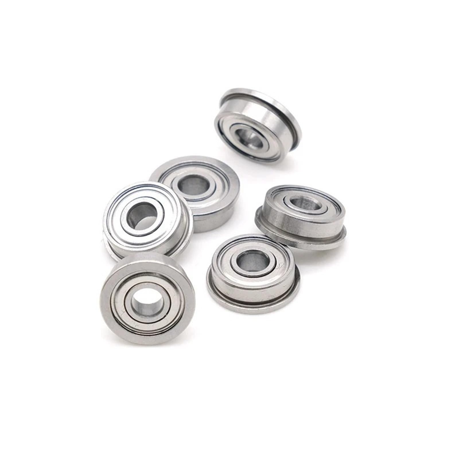 SFR133ZZ Hybrid-Keramik-Kugelflanschlager 2,38 x 4,762 x 2,38 mm Edelstahl-Zoll-Flanschlager 4 Stück