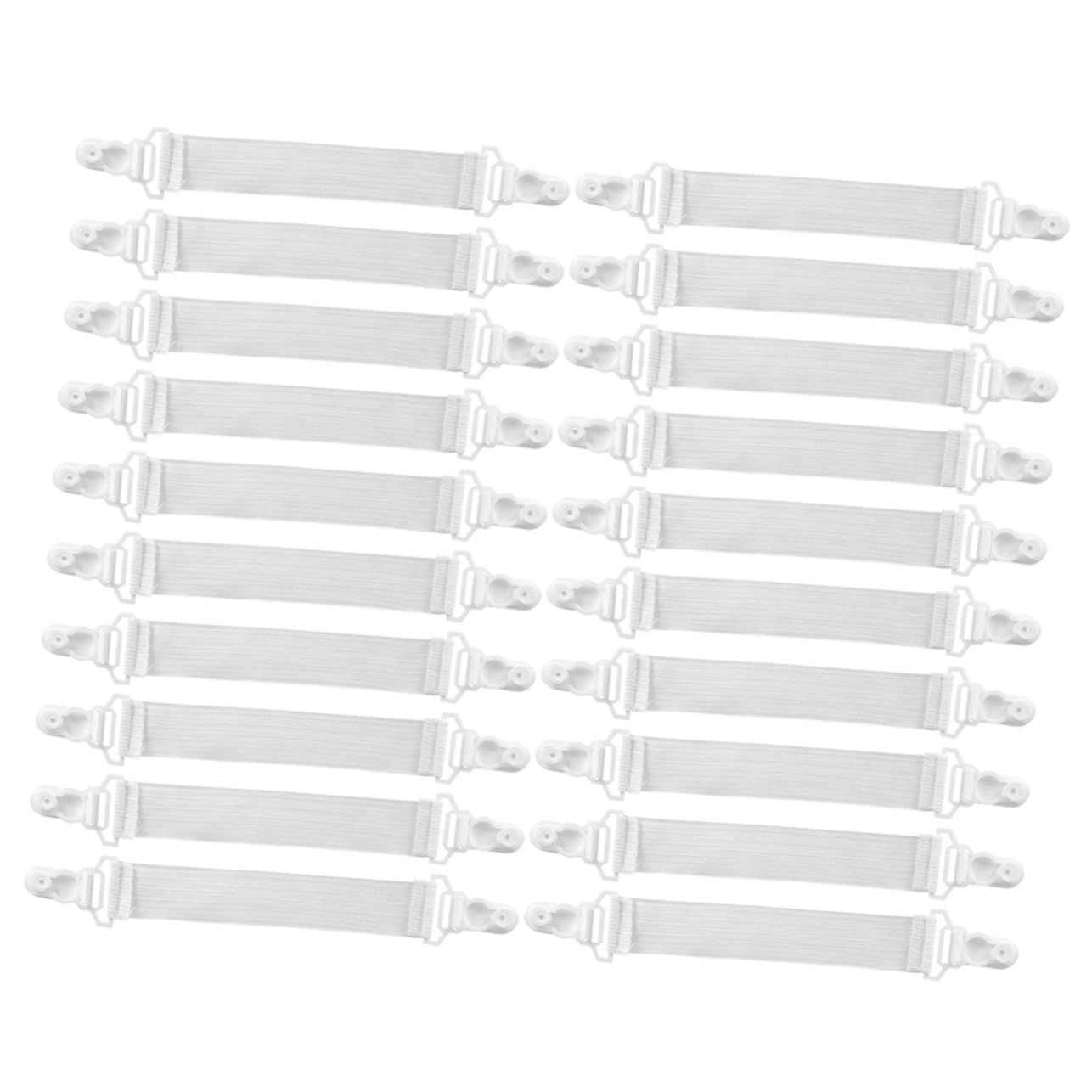 OUNONA 5 Sätze Teiliges Bettlakenhalter Clips rutschfeste Bettlakenbefestigungen Für Spannbettlaken Bettdecken Und Tischdecken Für Einen Ordentlichen Und Stabilen 20 Stück * 5