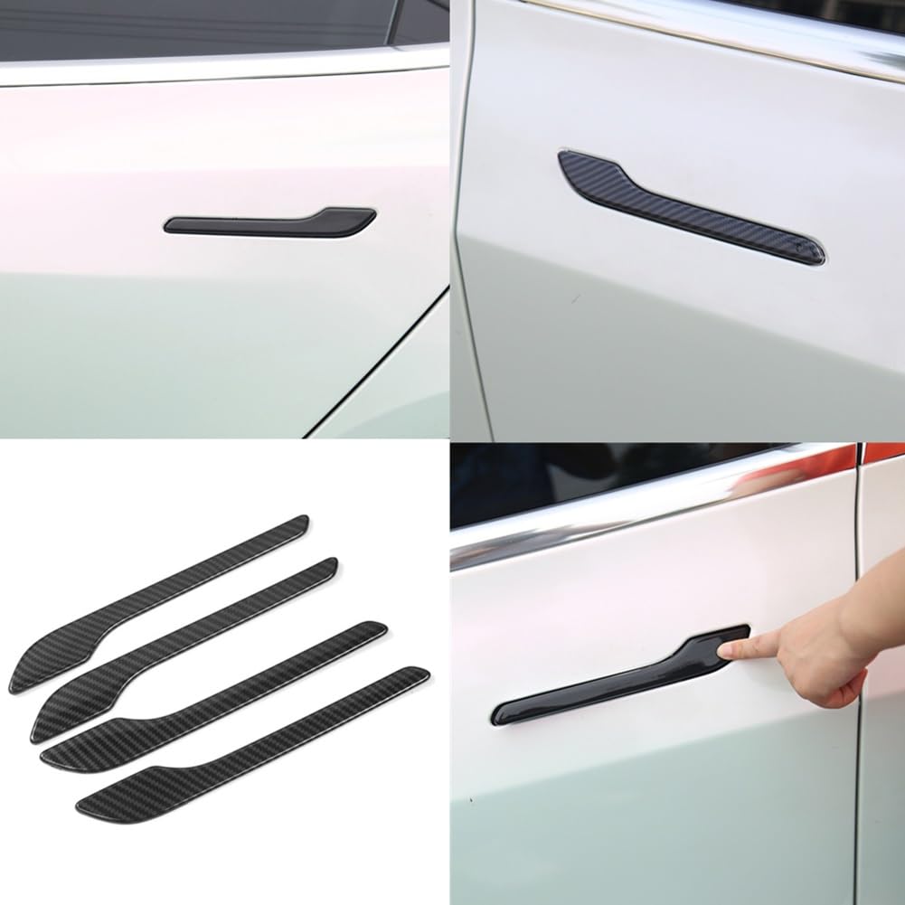 Door handle テスラ モデル y ドア 4X 自動車用 左右外装ドアハンドル