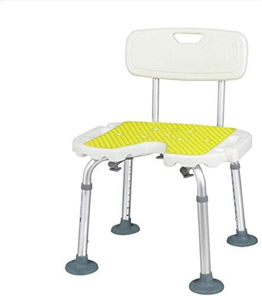 Siège de bain réglable 150 kg contre le risque de chute des seniors
