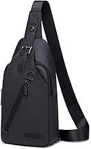 LEXSO Arctic Hunter Mens Small Sling Bag for Men, Stylish Chest Shoulder Bag for Men & Women Adjustable Strap for Commuting Travel Outdoor Activities