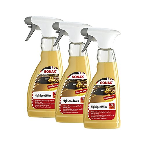 Preisvergleich Produktbild SONAX 3X 02882000 HighSpeedWax Lackversiegelung Wachs 500ml