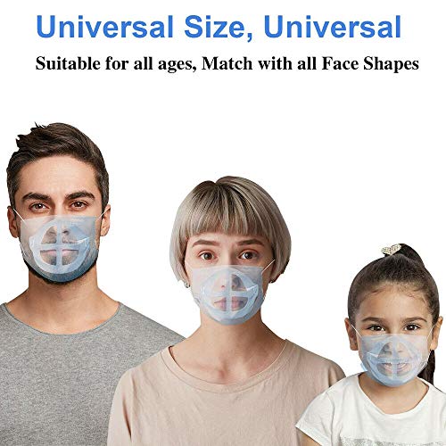 F Fityle Estrutura de Suporte Interno Do Suporte para Máscaras Faciais 3D Espaço para Respirar Na Bo