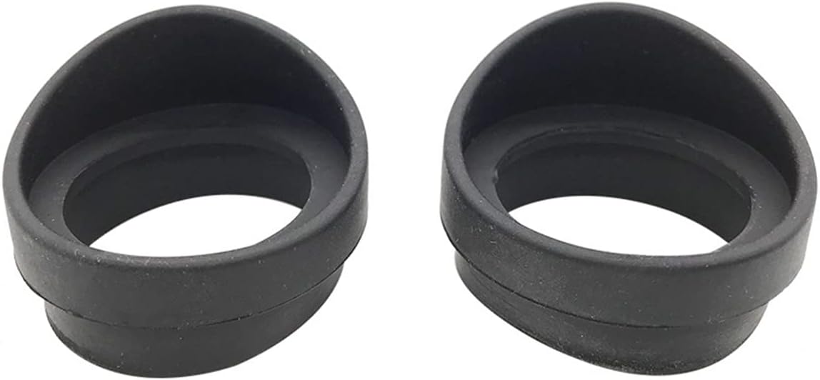 Lab Microscope Parts 2pcs Eye Guards Stero Microscope Eyepiece Eye Piece 32-35mm Rubber Eye Caps