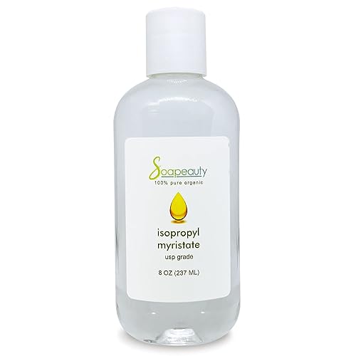 ISOPROPYL Myristate grado cosmético para fabricación de jabón, fragancias, champú, cremas y lociones, removedor de maquillaje y adhesivo, disponible en Yaxa Venezuela