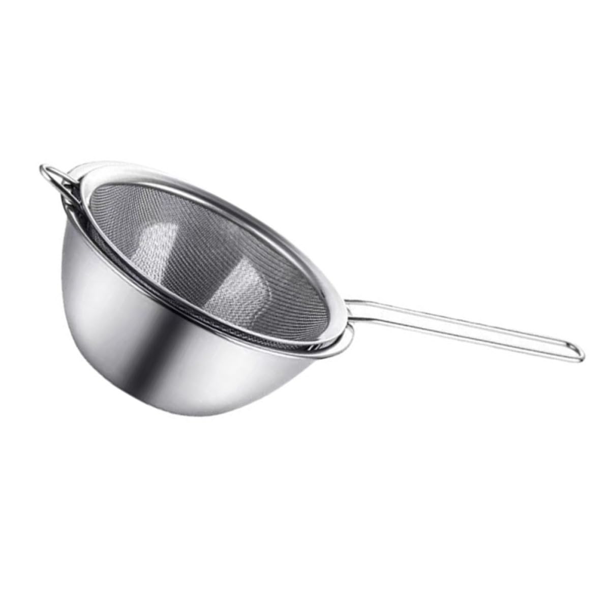 Colador de malla fina de alta resistencia, utensilio de acero inoxidable para cocina, 2 unidades